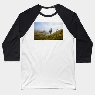 Long Moss Tarn Clouds Baseball T-Shirt